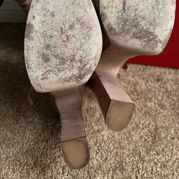 VALENTINO GARAVANI TAN-GO PLATFORM PUMP IN PATENT LEATHER 155 MM Rose color - Picture 9 of 15